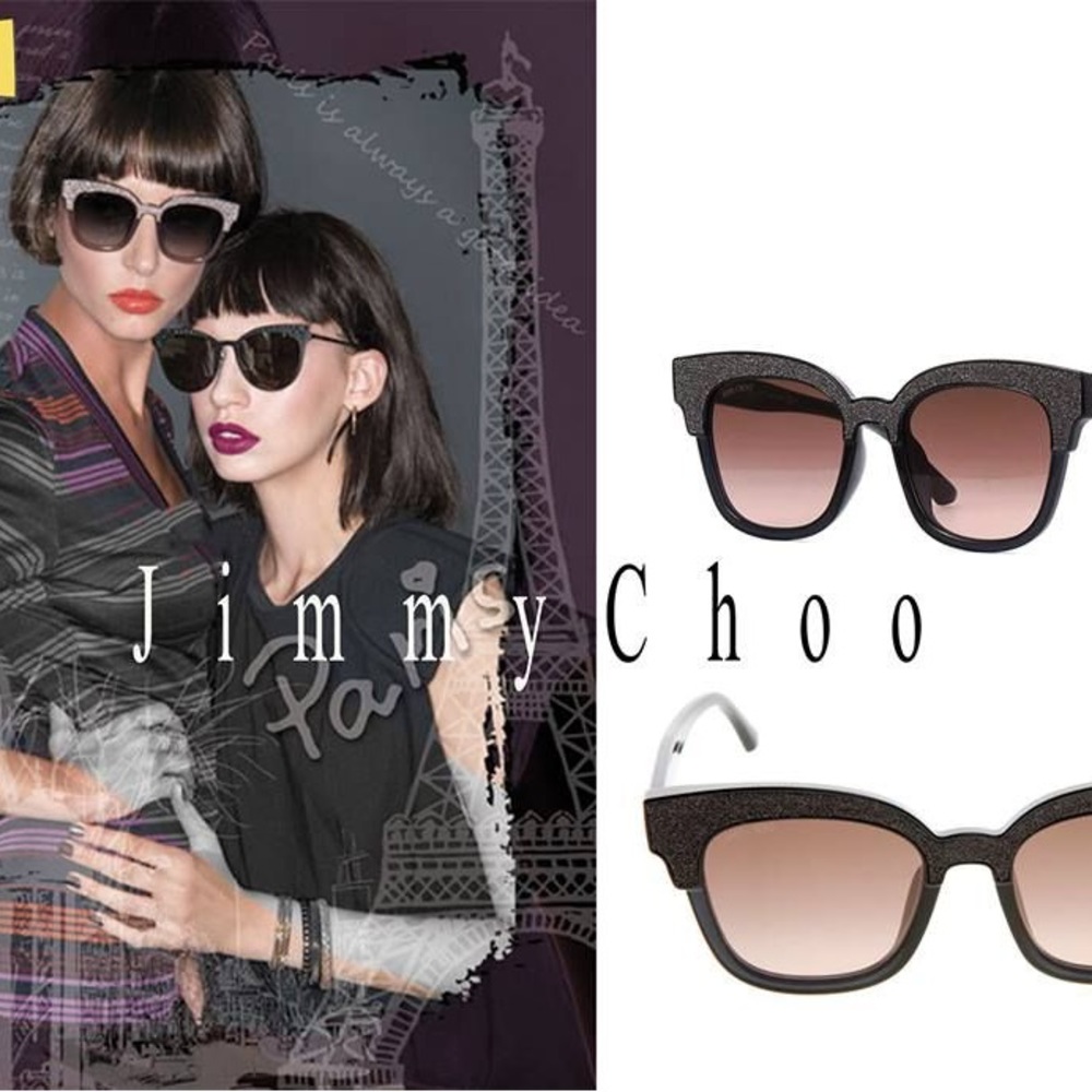 Jimmy Choo Cat-Eye Sunglasses